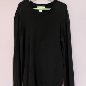 H&M black knit top! In great condition with great quality, worn multiple times.